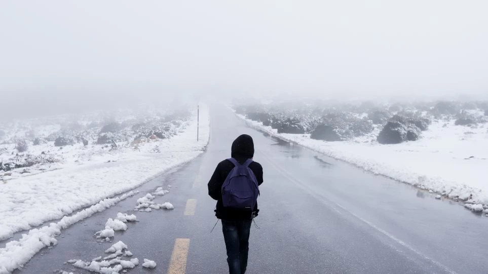 Πολικό ψύχος: Στους -10,3 βαθμούς Κελσίου η θερμοκρασία στη Φωκίδα